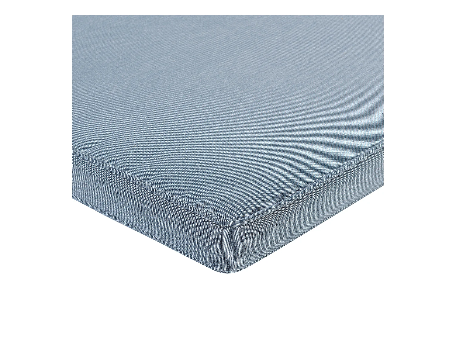 Set di 8 sedie da giardino con cuscini SASSARI Legno d'acacia Blu