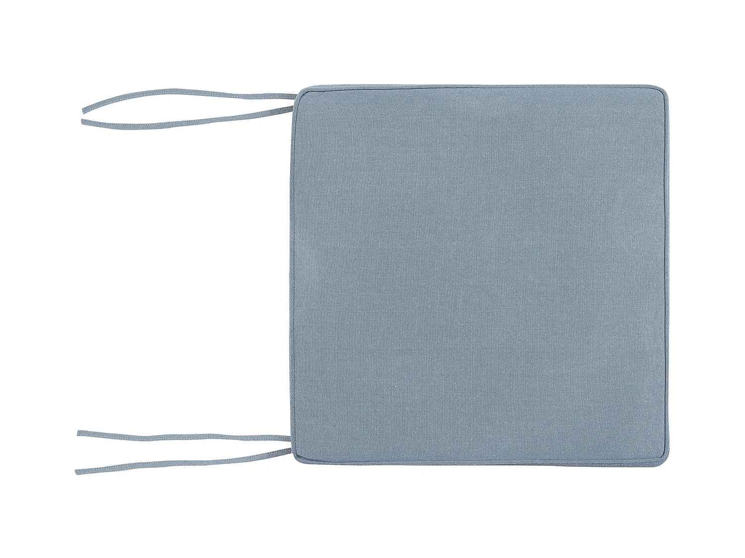 Set di 8 sedie da giardino con cuscini SASSARI Legno d'acacia Blu