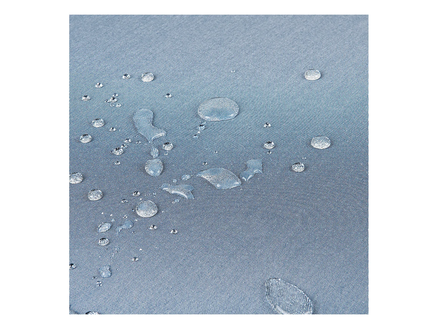 Set di 8 sedie da giardino con cuscini SASSARI Legno d'acacia Blu