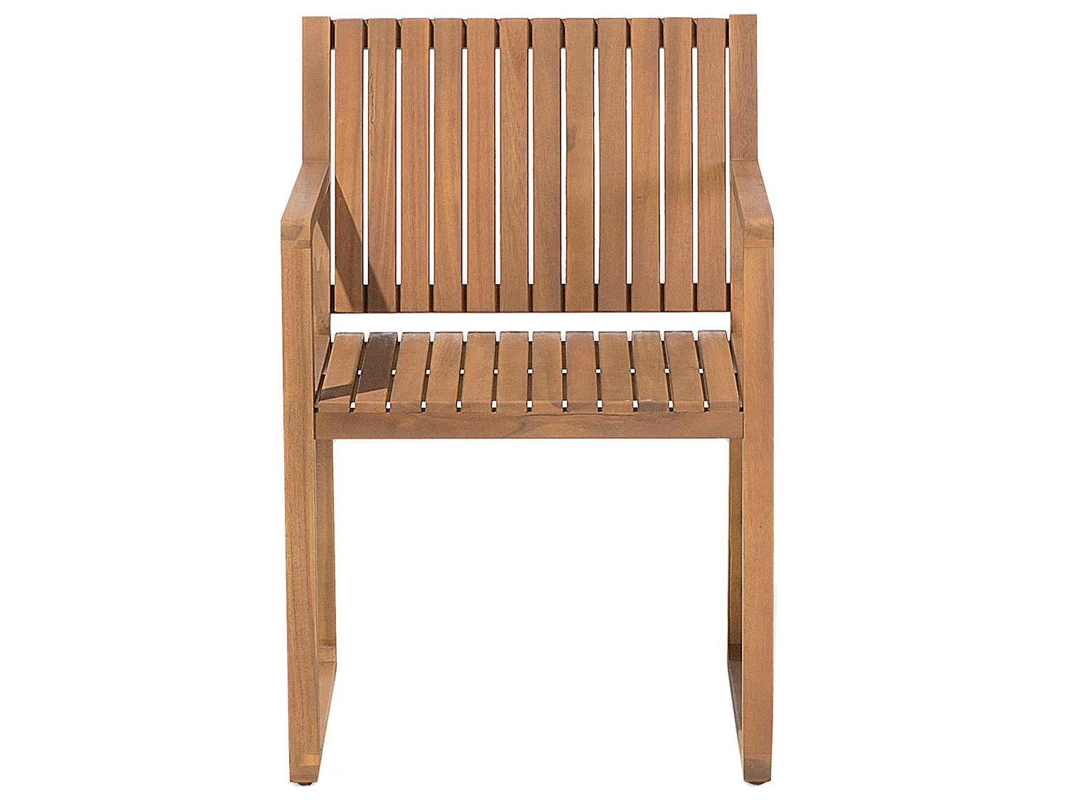 Set van 8 stoelen met zitkussen SASSARI Acaciahout Blauw