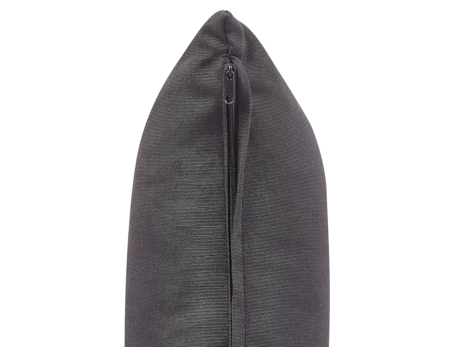 Lot de 2 chaises de jardin avec coussins CANETTO Métal Noir