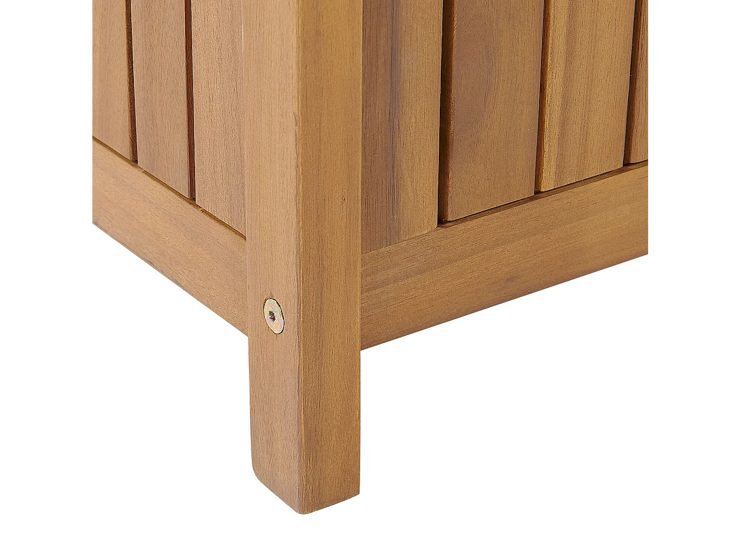 Banc de jardin SOVANA 120 cm avec rangement Acacia Marron