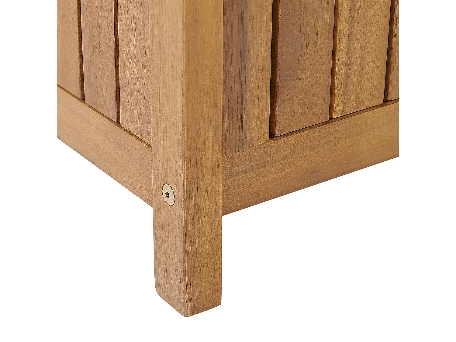 Garden Bench SOVANA 120 cm with Storage Acacia Wood Brown