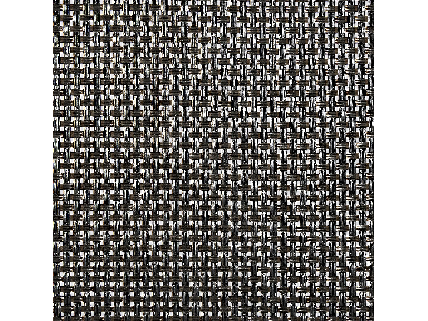 Lot de 4 chaises de jardin CASPRI Métal Gris