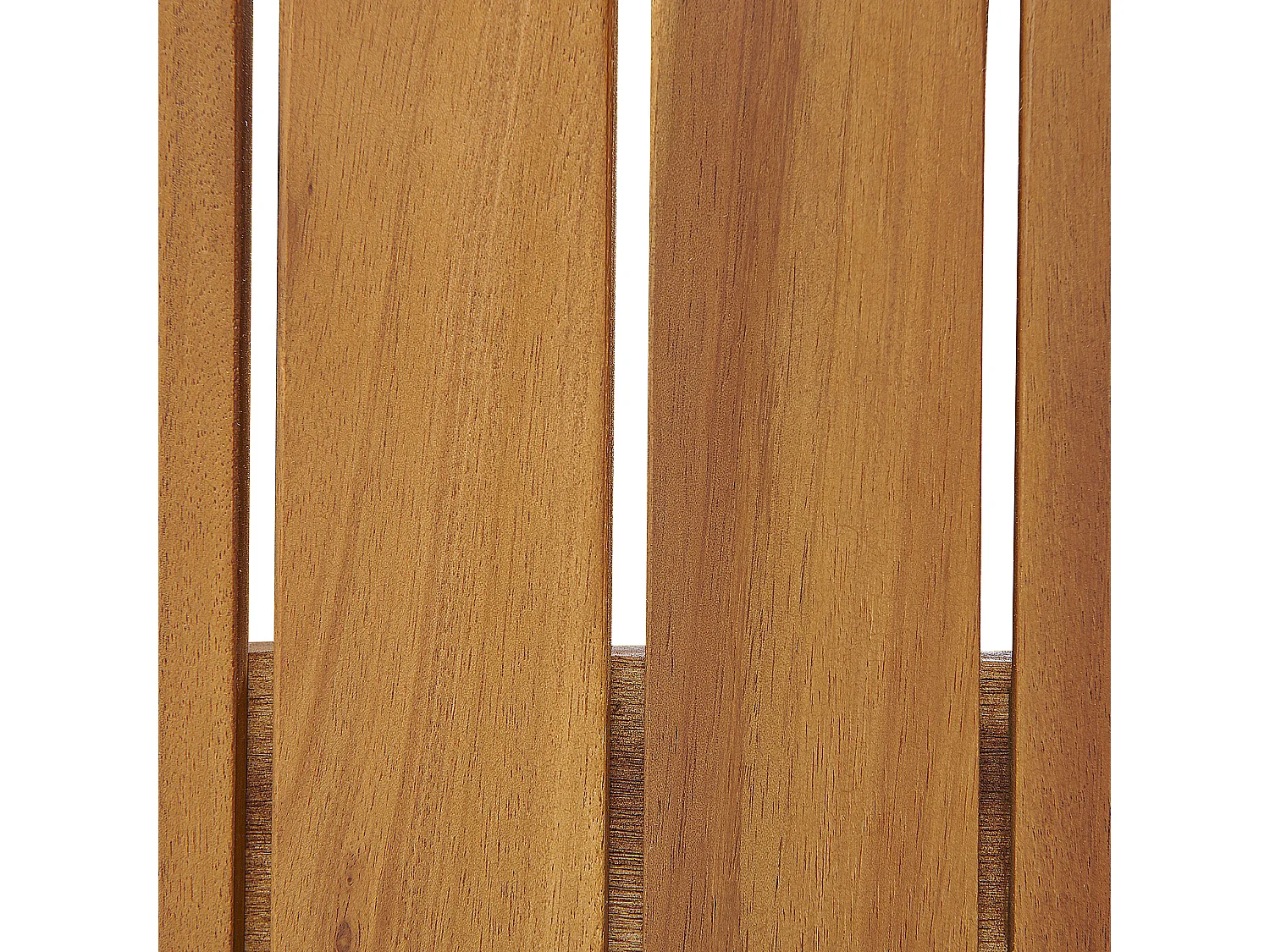 Gartenbank Akazienholz 2-Sitzer mit Stauraum Auflage terracotta rot 120cm Sovana