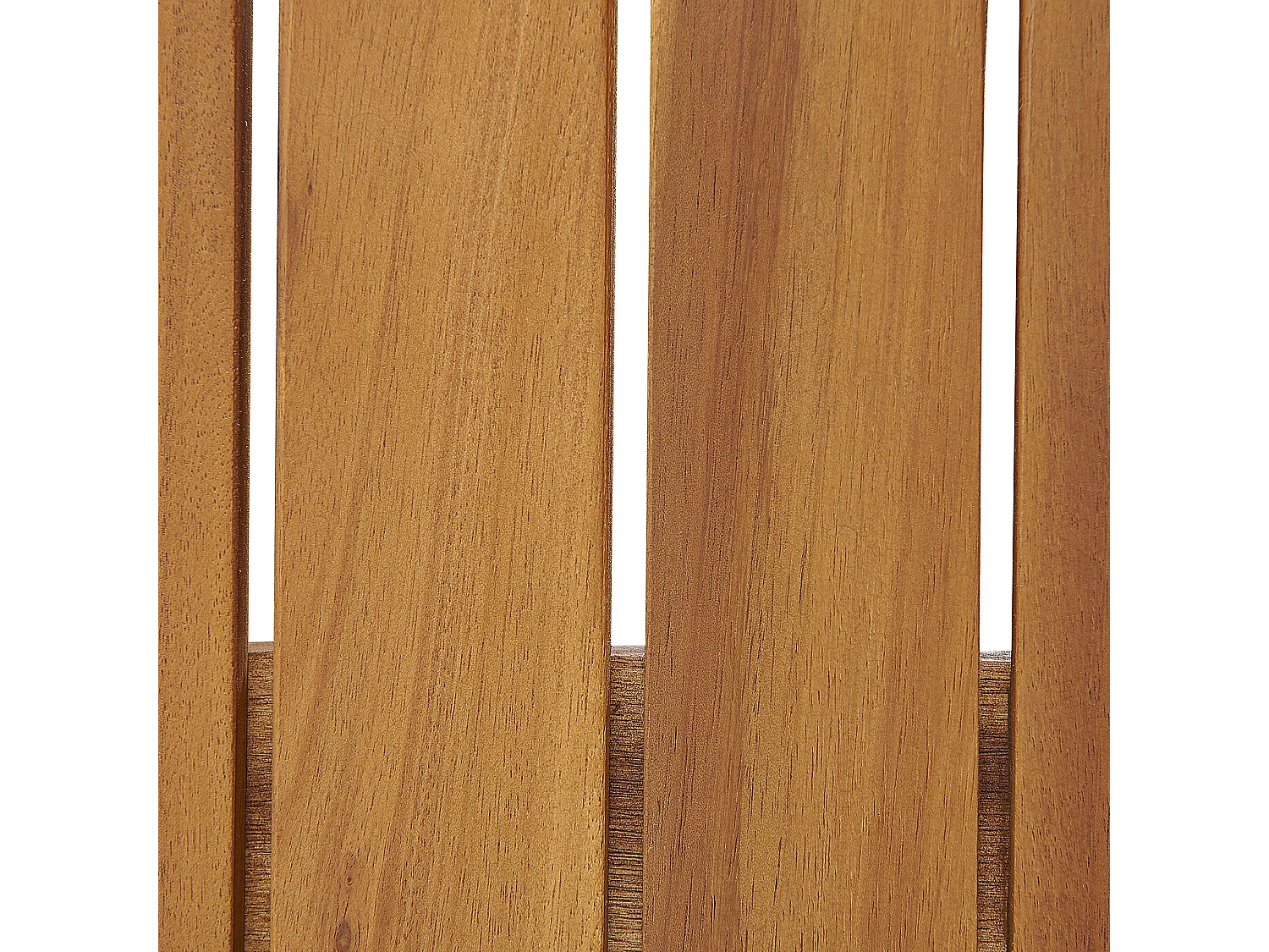 Banc avec coussin d'assise SOVANA 120 cm avec rangement Acacia Rouge