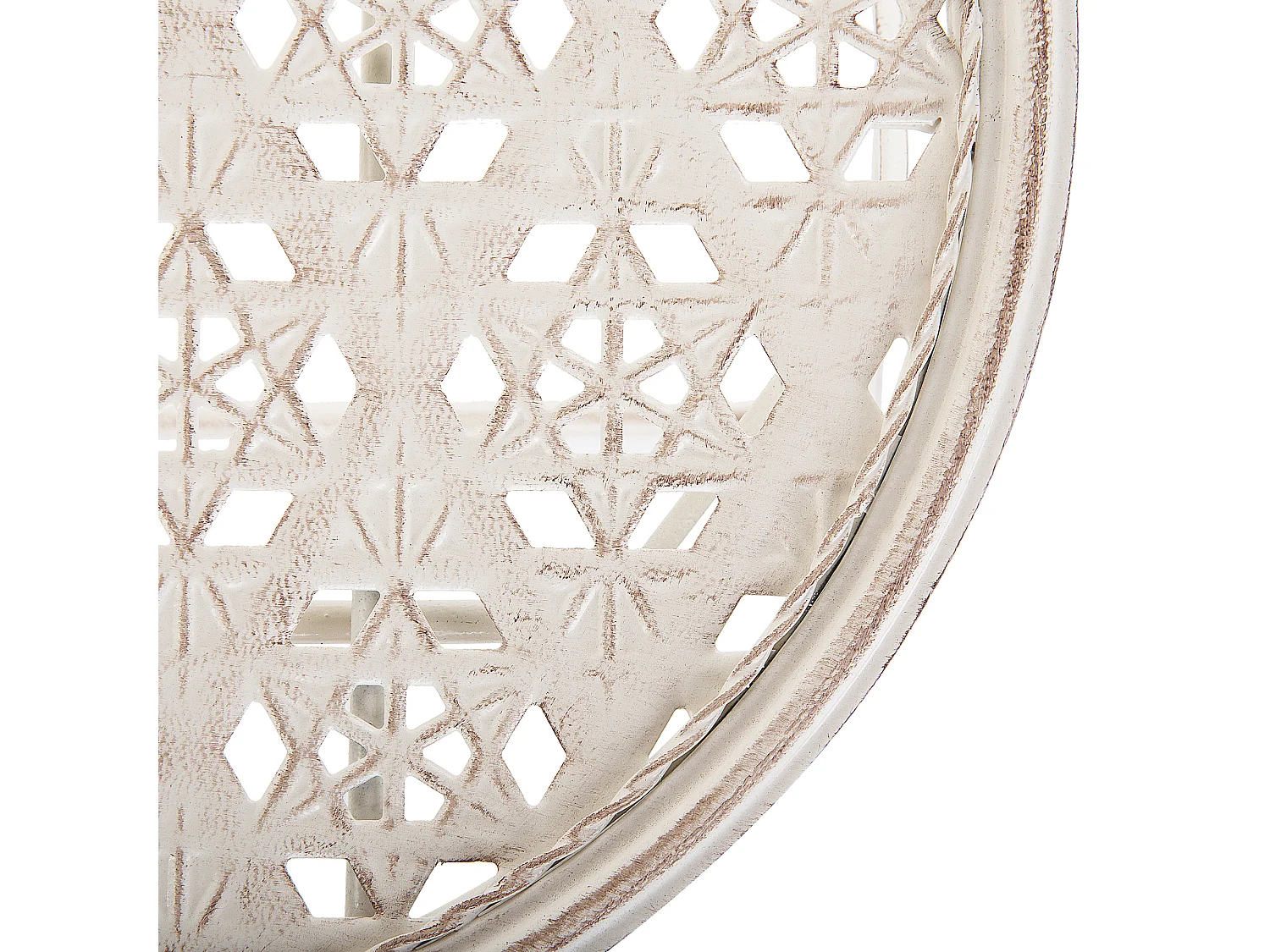 Stilvolles Gartenstuhl Set 2er Set Metall beige klappbar Trieste