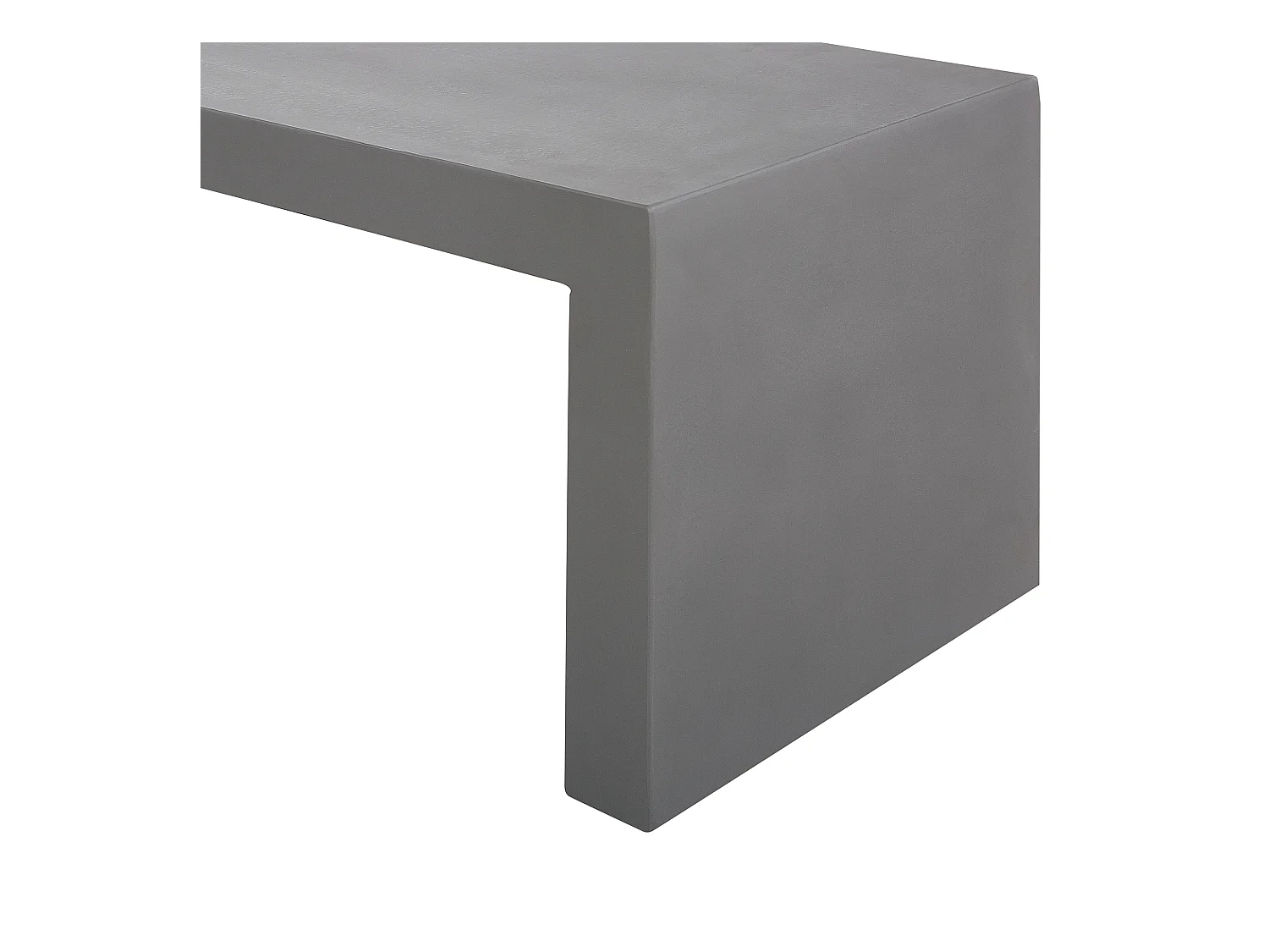 Gartenbank TARANTO 150 cm Beton Grau