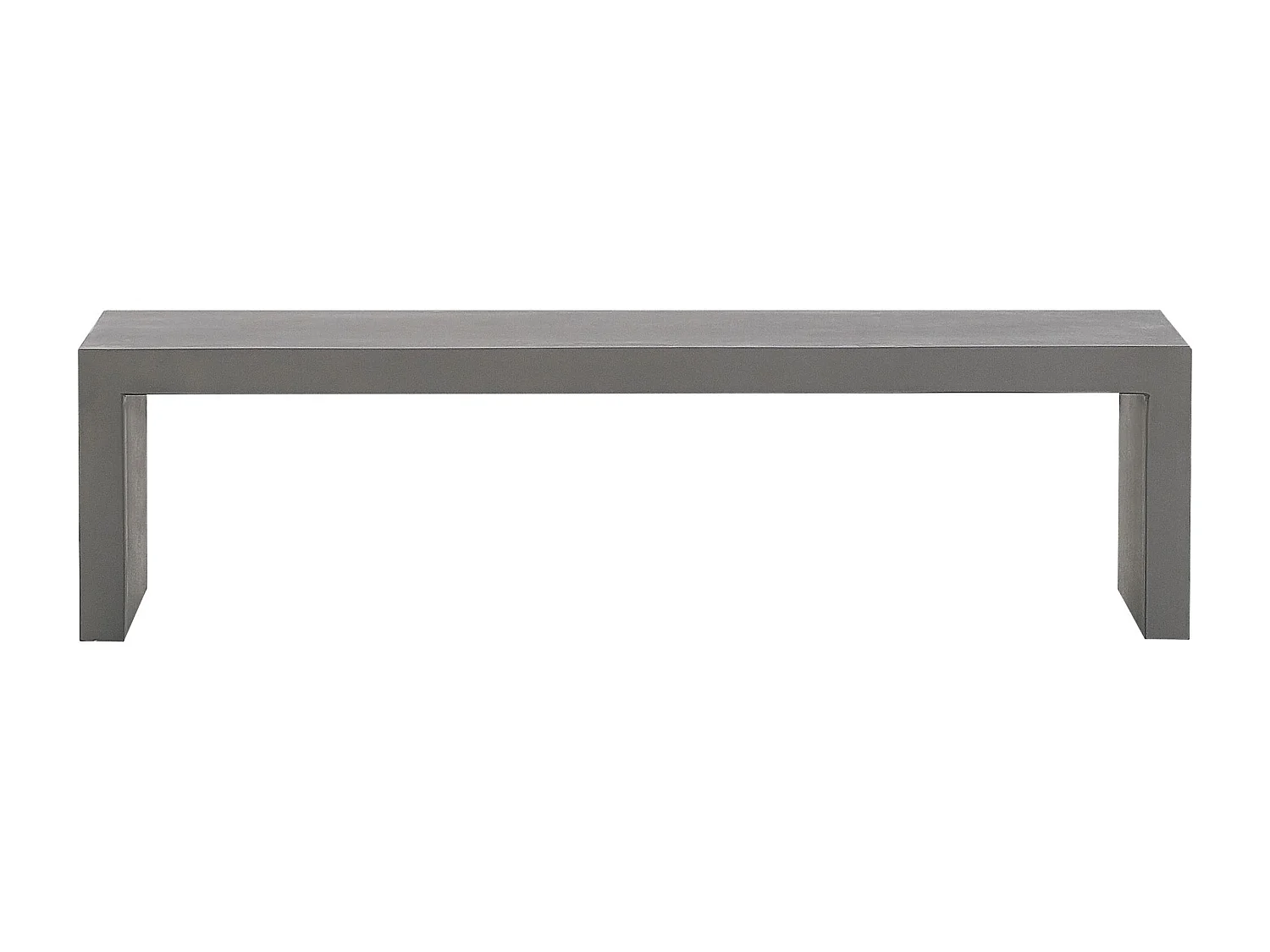 Gartenbank TARANTO 150 cm Beton Grau