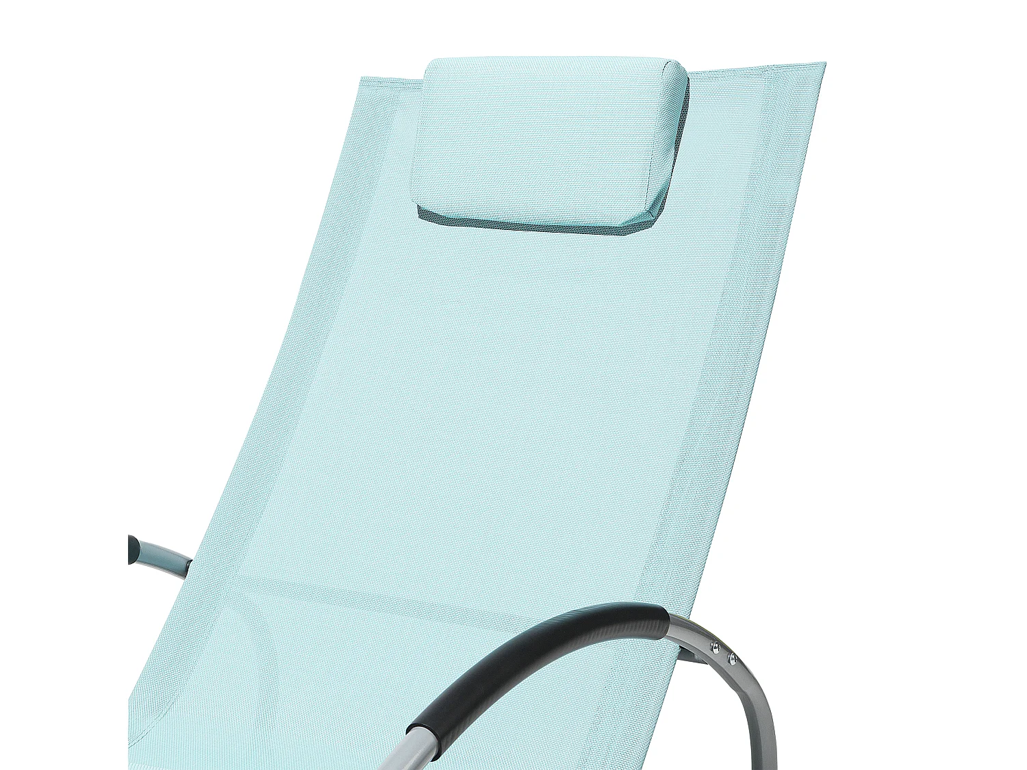 Transat à bascule CAMPO Métal Bleu clair