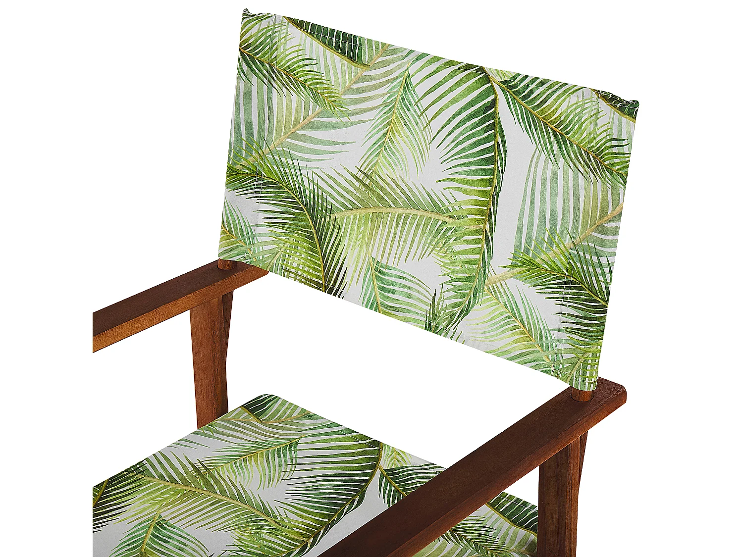 Lot de 2 chaises de jardin CINE Acacia Vert clair