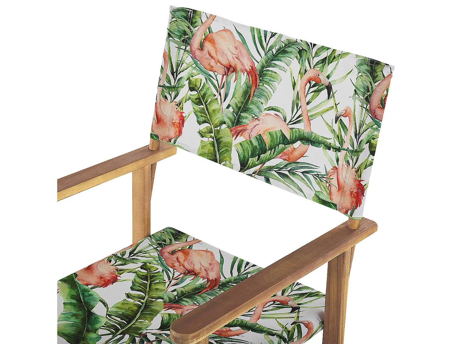Lot de 2 chaises de jardin CINE Acacia Rose