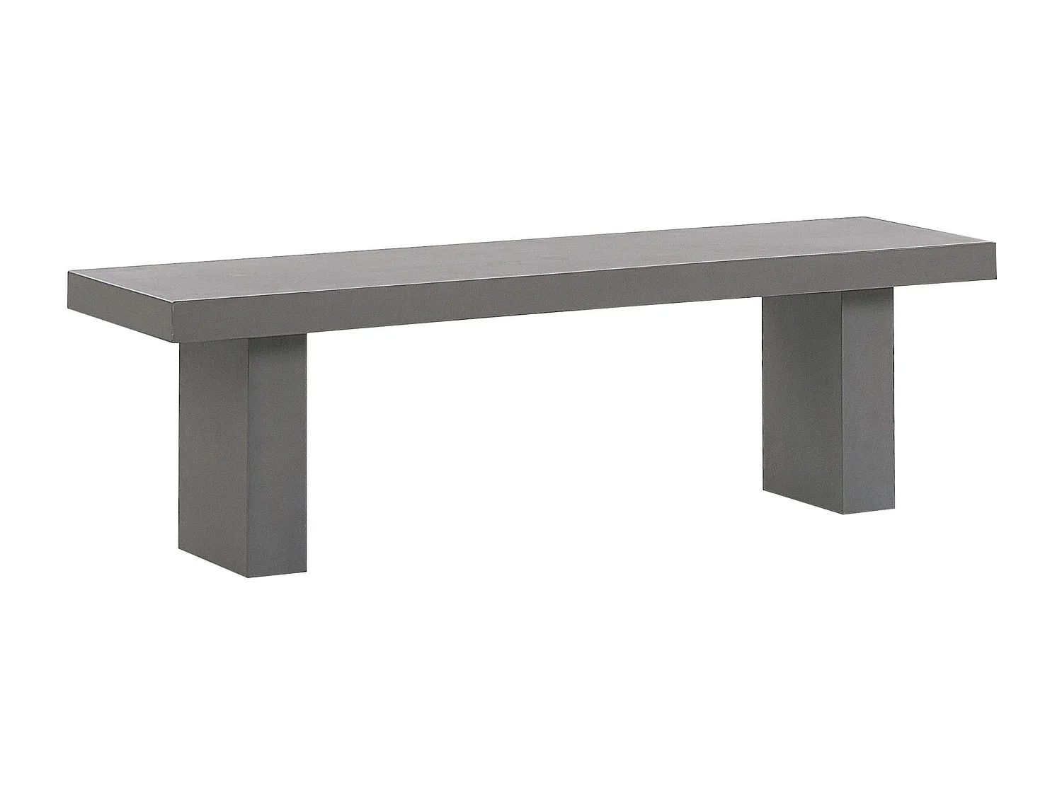 Ławka ogrodowa TARANTO 150 cm Beton Szary