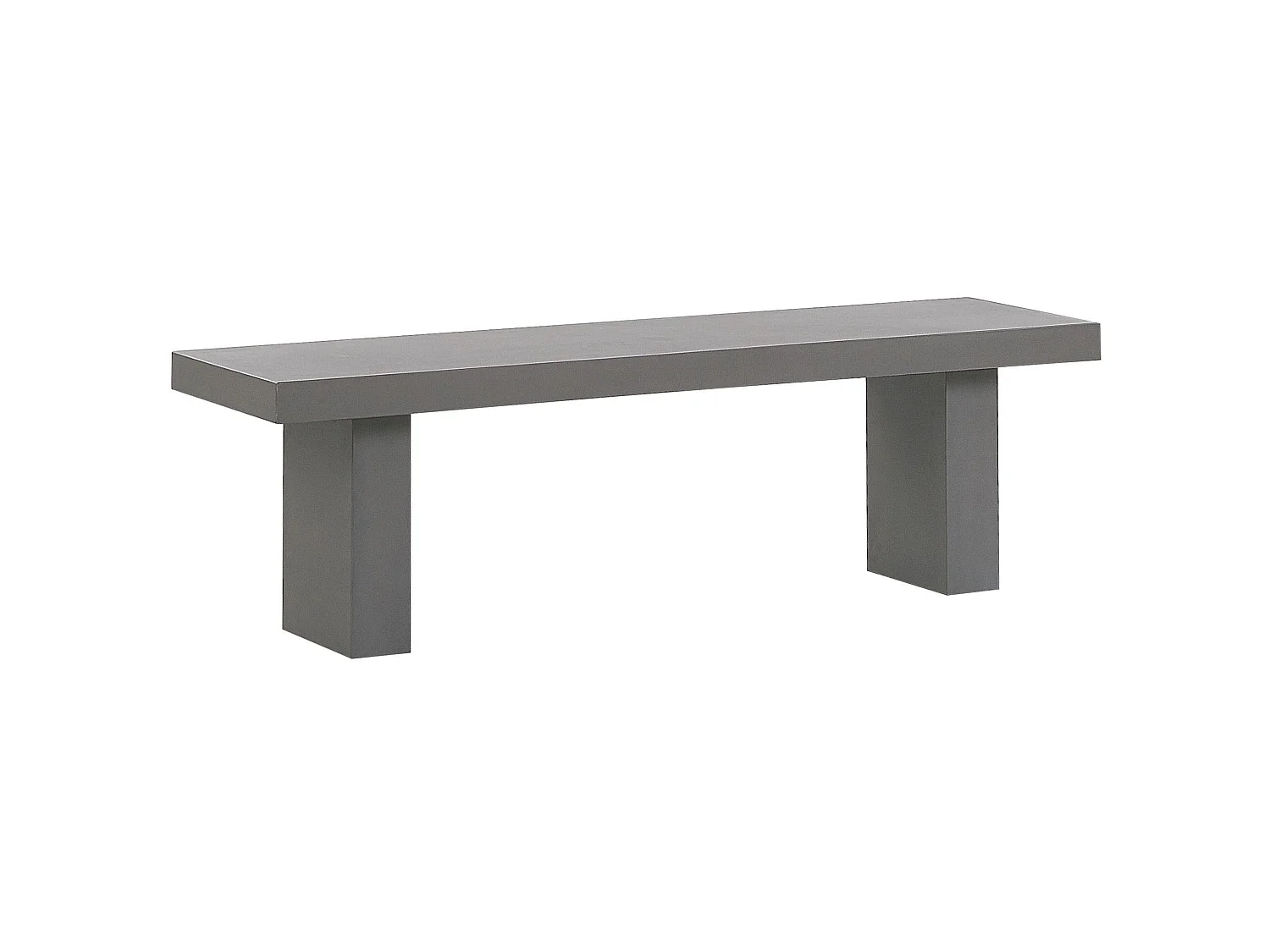 Gartenbank TARANTO 150 cm Beton Grau