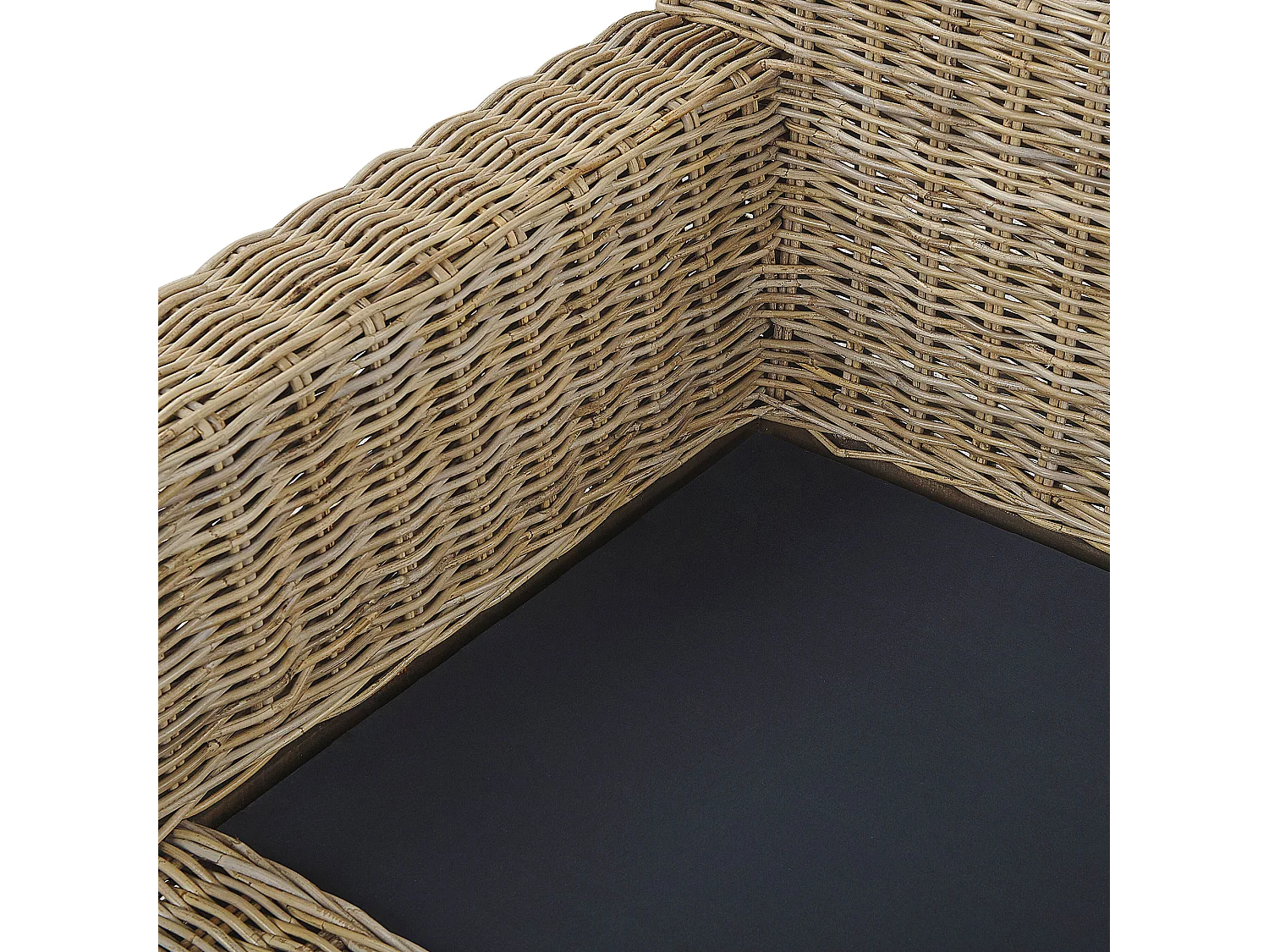 Sillón de jardín ARDEA Ratán Marrón claro