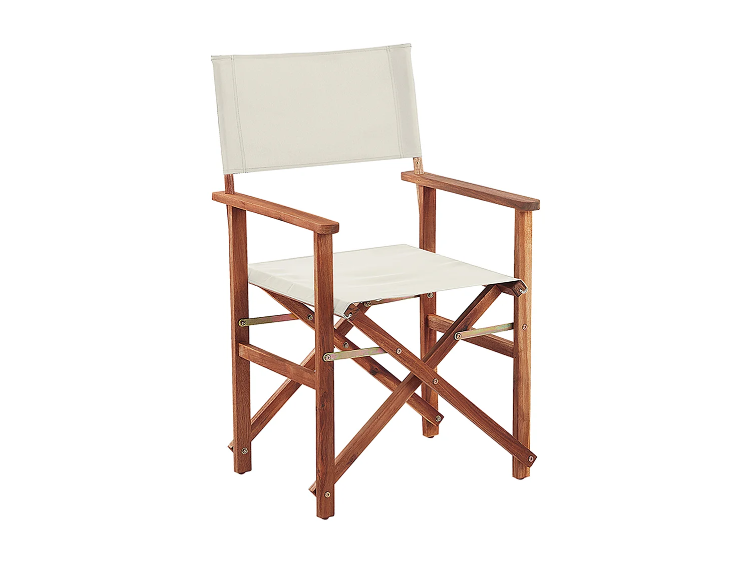 Conjunto de 2 cadeiras de jardim CINE Madeira de acácia Multicolor