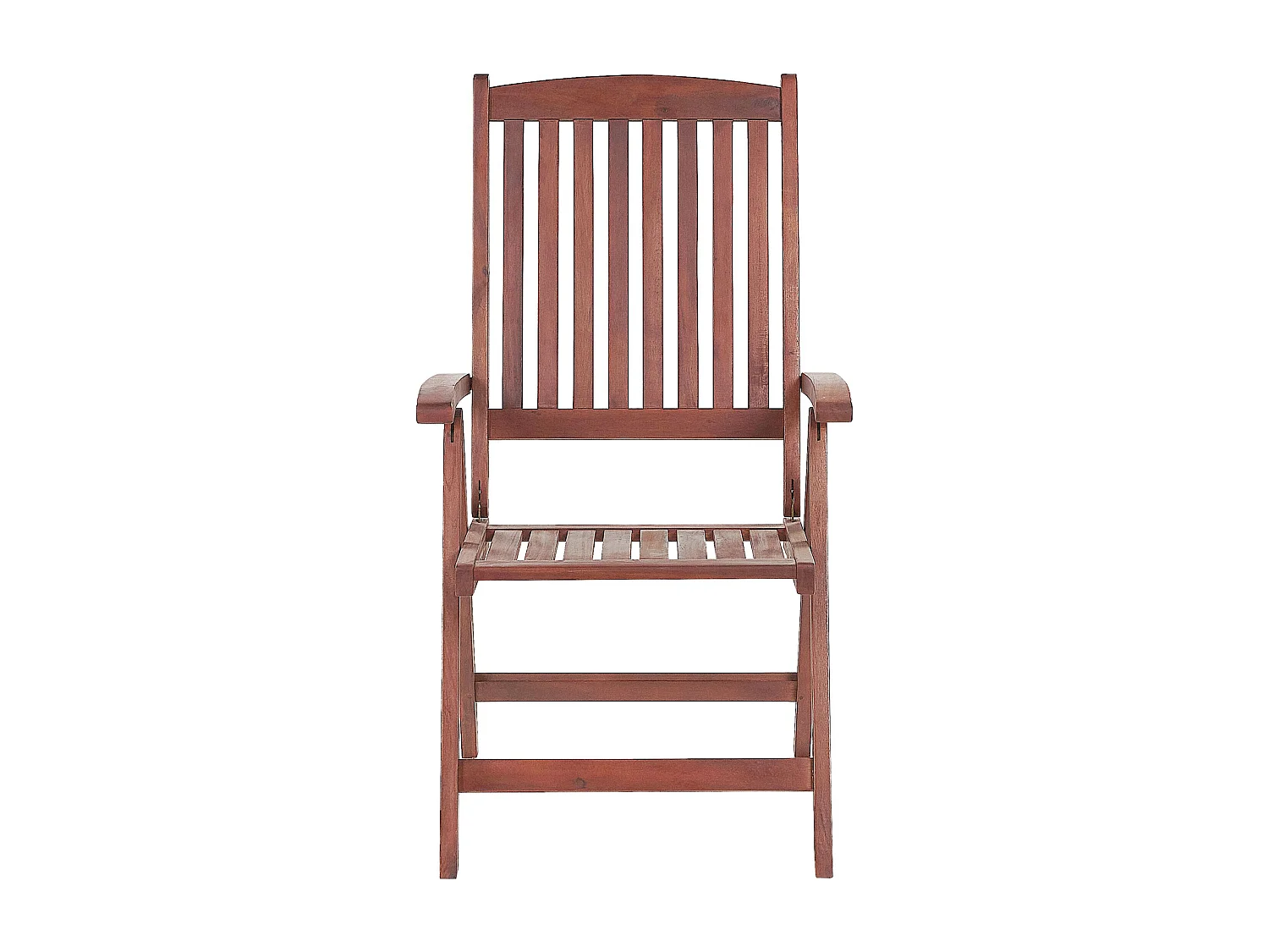 Krzesło ogrodowe TOSCANA Drewno akacjowe Ciemnobrązowy