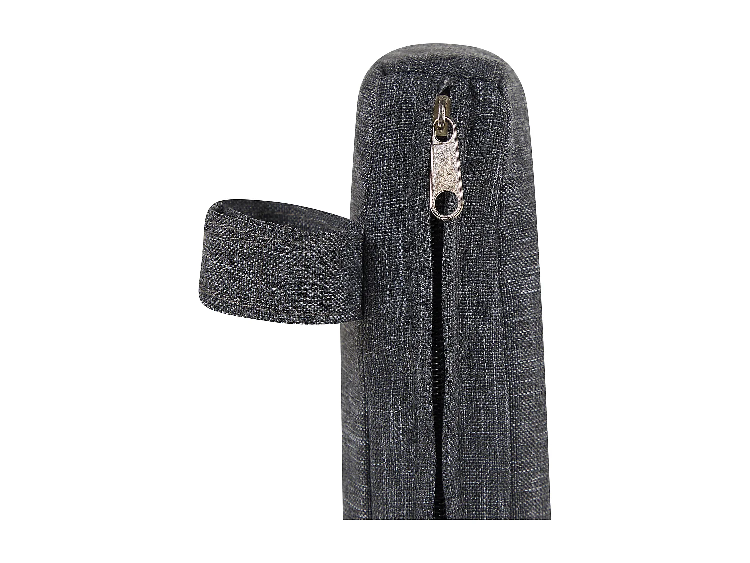 Conjunto de 4 sillas de jardín con cojines CAVOLI Metal Gris