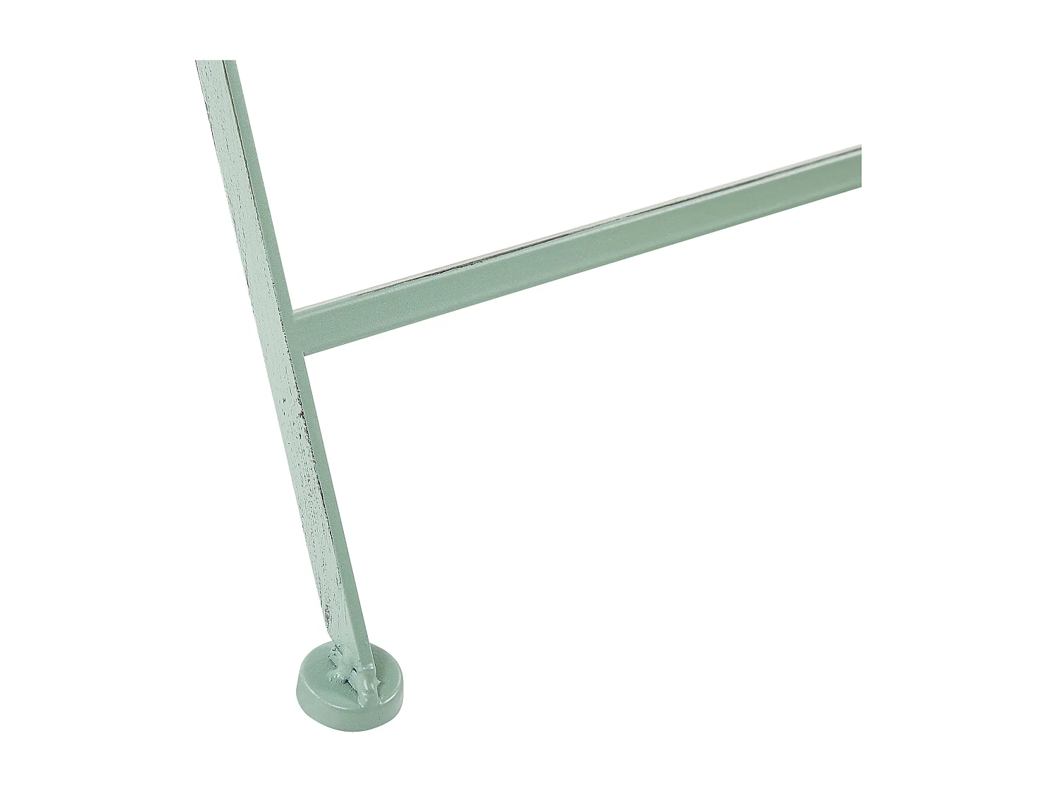 Stilvolles Gartenstuhl Set 2er Set Metall grün zusammenklappbar Trento