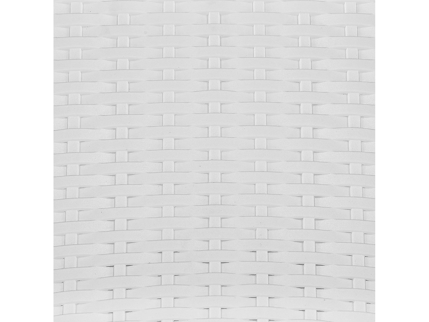 Gartenstühle im 2er Set in Rattanoptik aus Kunststoff weiß Fossano