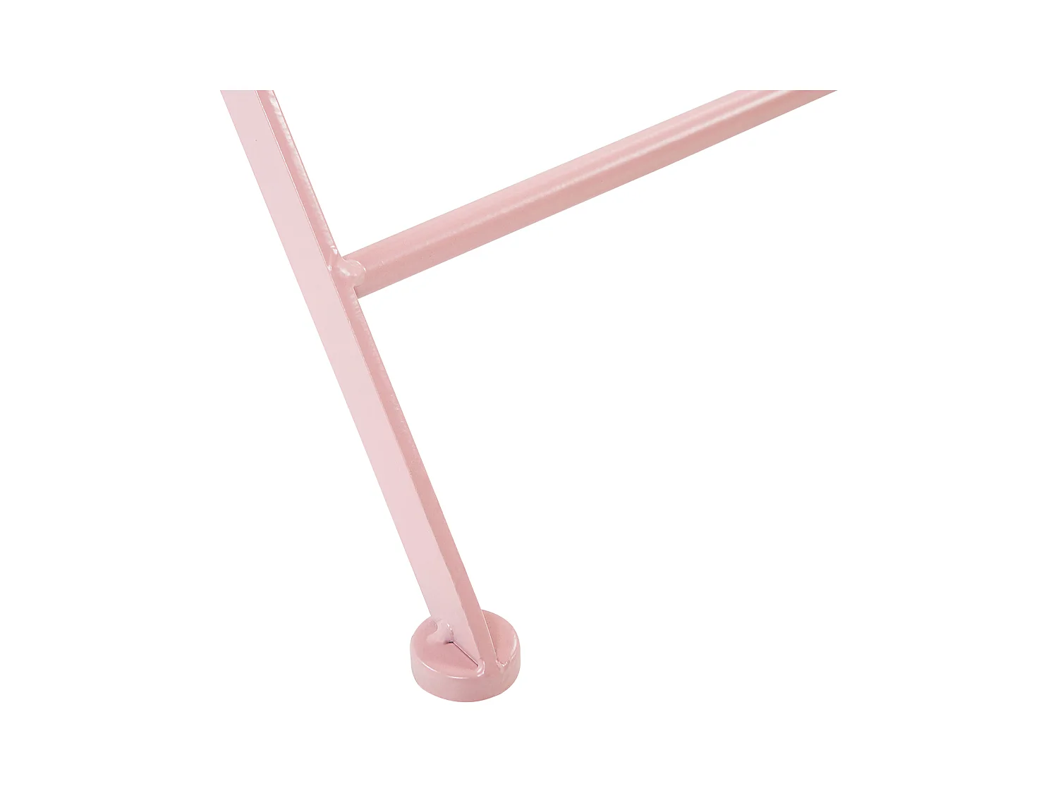 Gartenstuhl 2er Set ALBINIA Metall Rosa