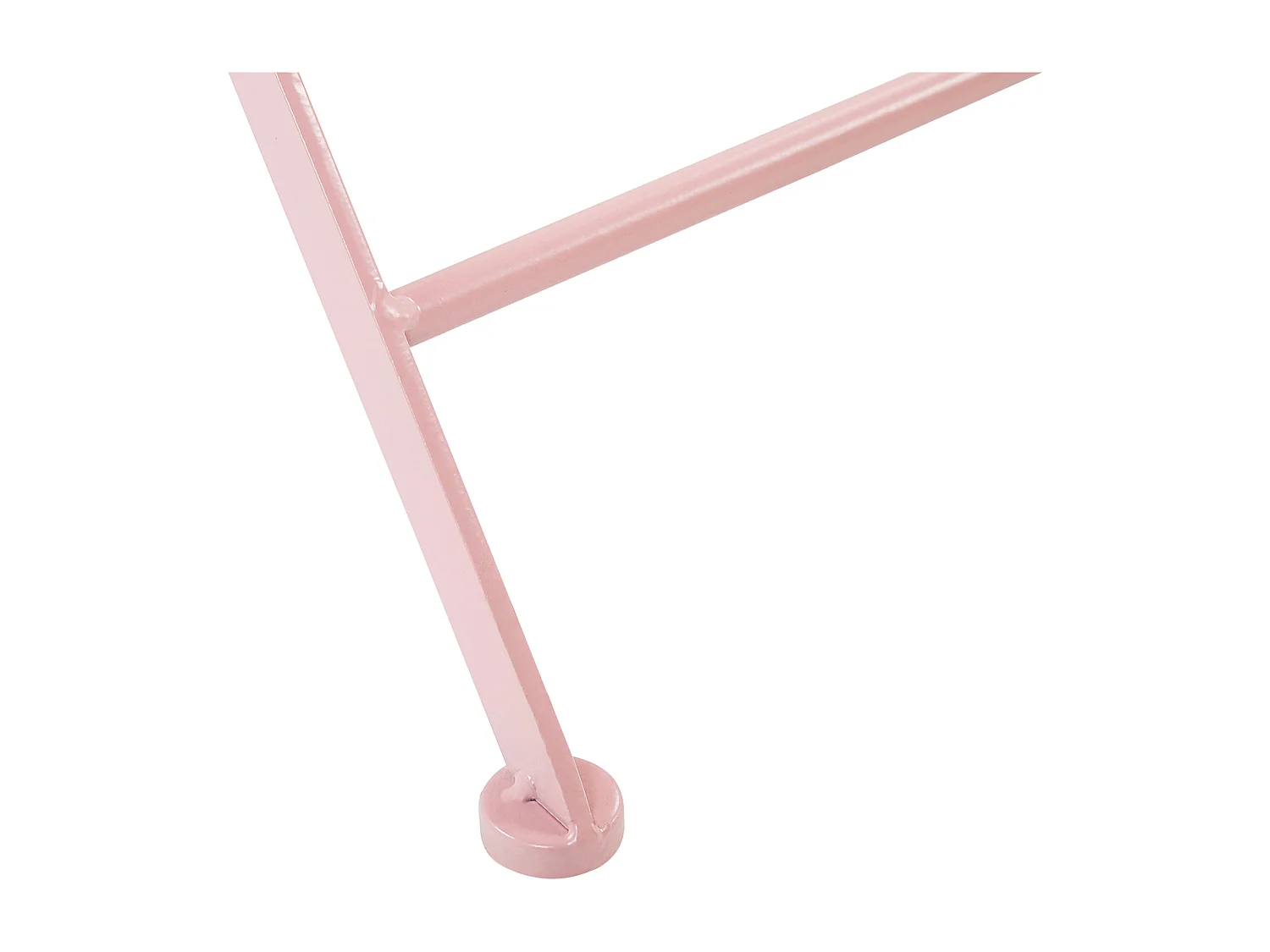 Gartenstuhl 2er Set ALBINIA Metall Rosa