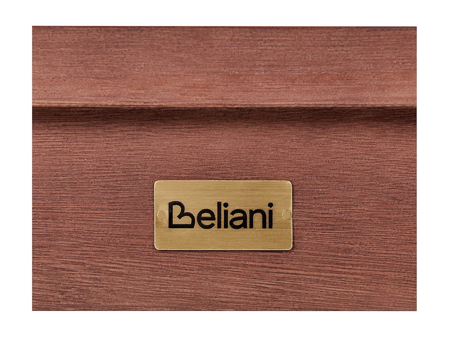 Panchina da giardino TUSCANIA 160 cm Legno d'eucalipto Marrone scuro