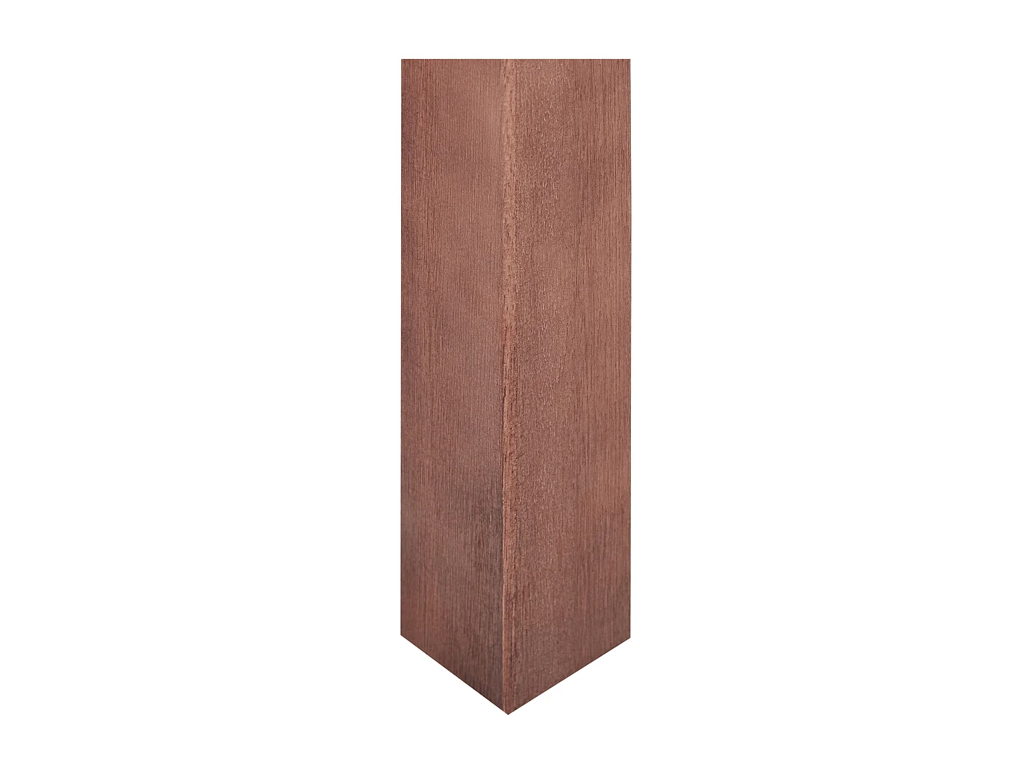 Banc de jardin TUSCANIA 160 cm Bois d'eucalyptus Marron foncé