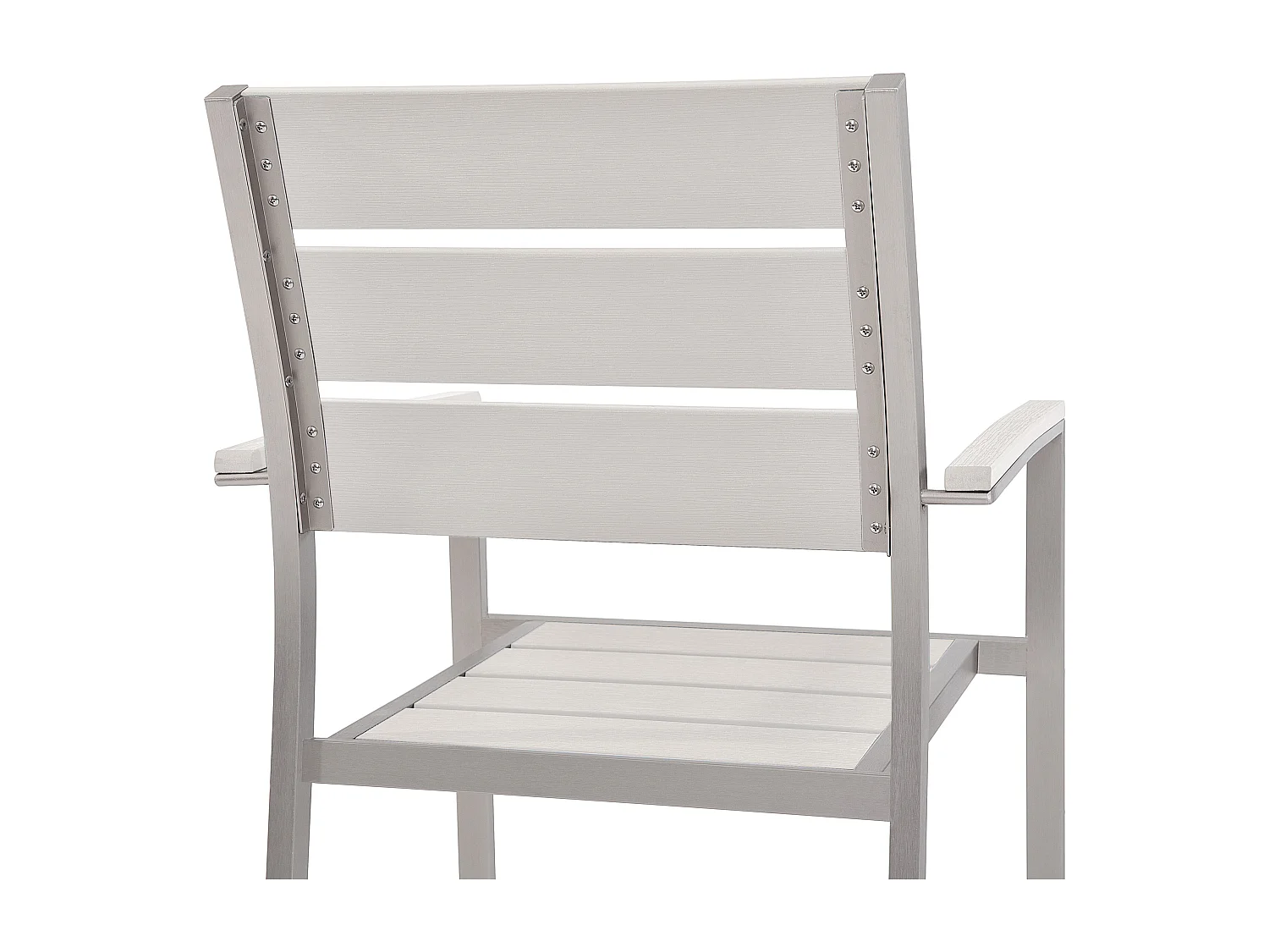 Lot de 6 chaises de jardin VERNIO Blanc