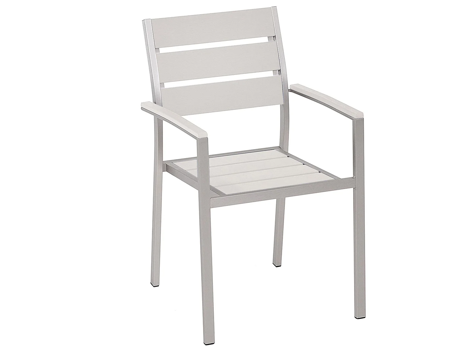 Set of 6 Garden Chairs VERNIO White