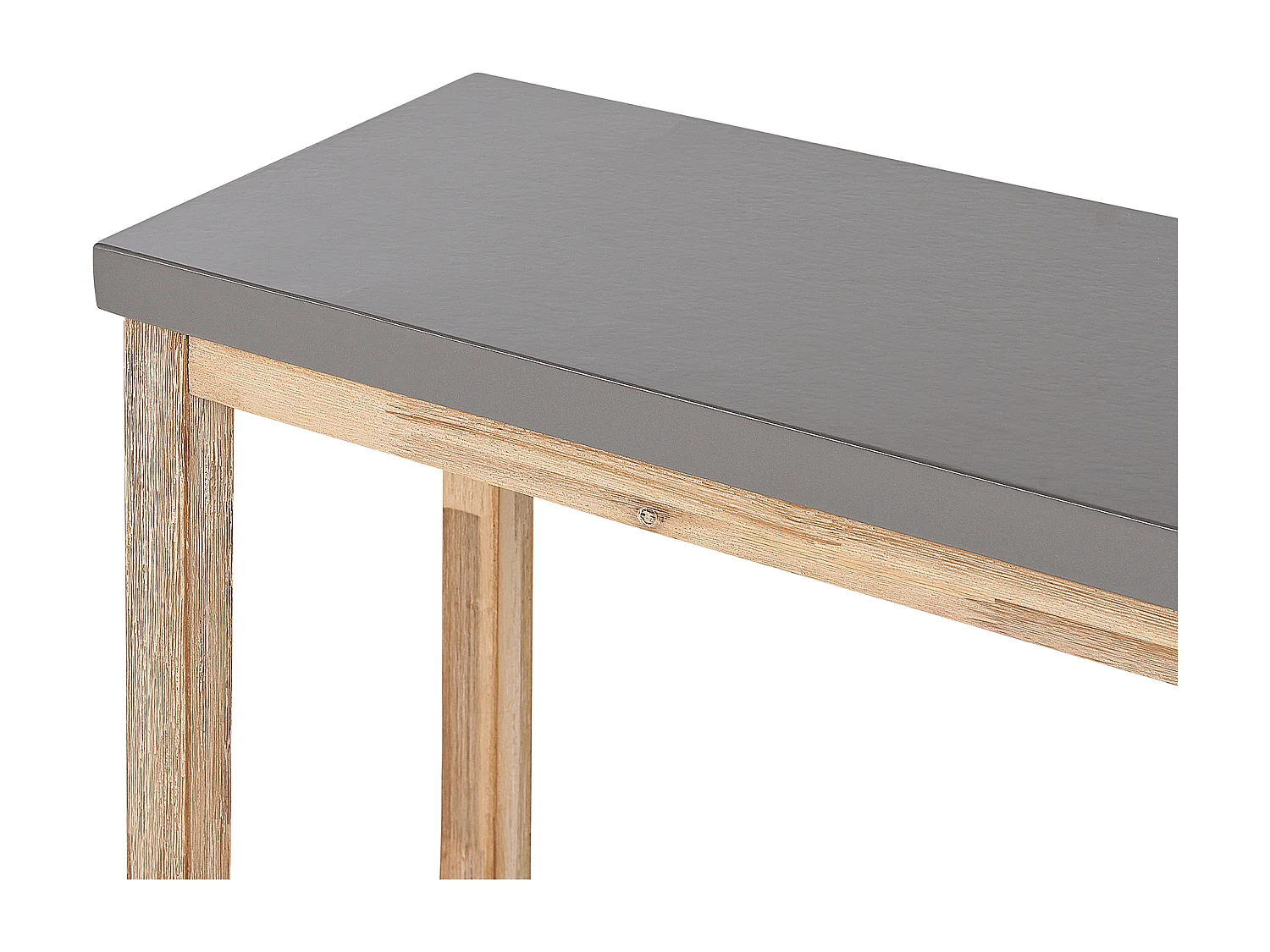 Banc de jardin OSTUNI 160 cm Béton Gris