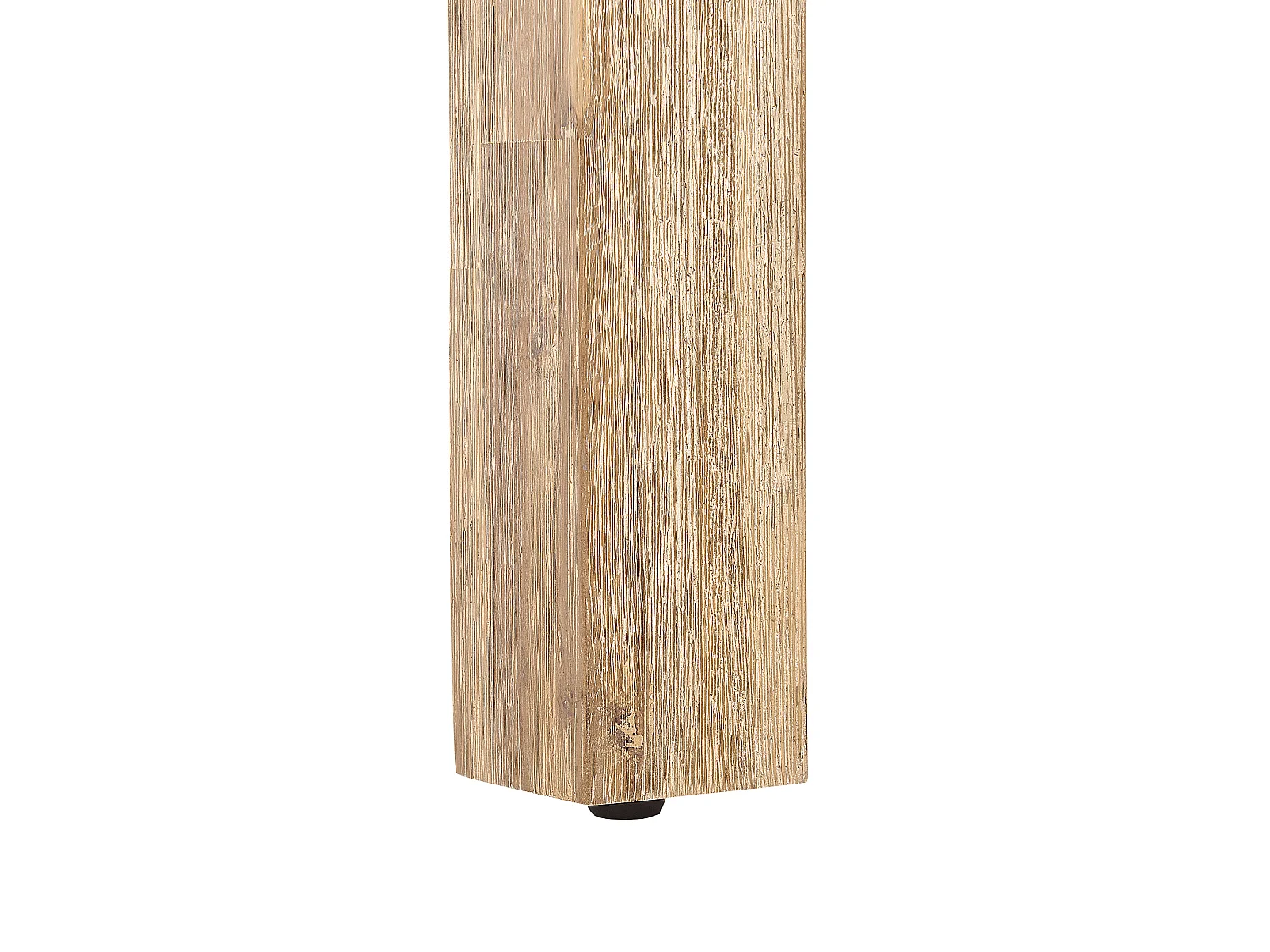 Industrielle Bank Faserzement Akazienholz grau / heller Holzfarbton Ostuni