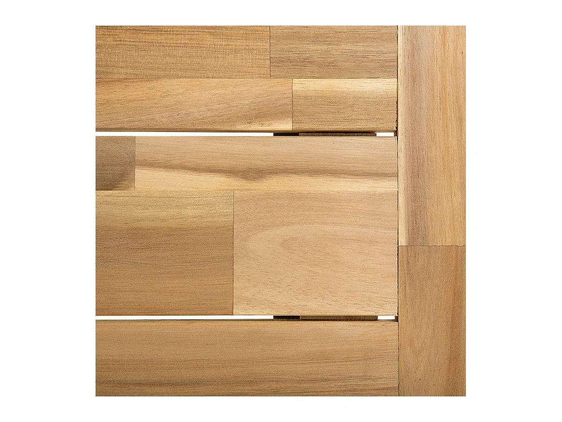 Banc de jardin SCANIA 140 cm Acacia Noir