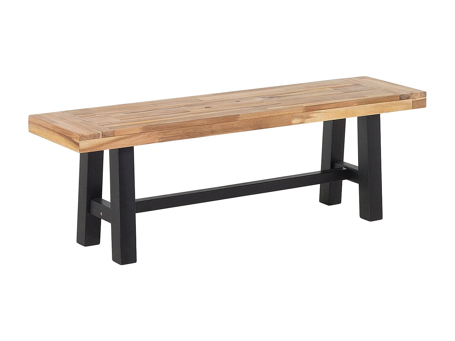 Banc de jardin SCANIA 140 cm Acacia Noir