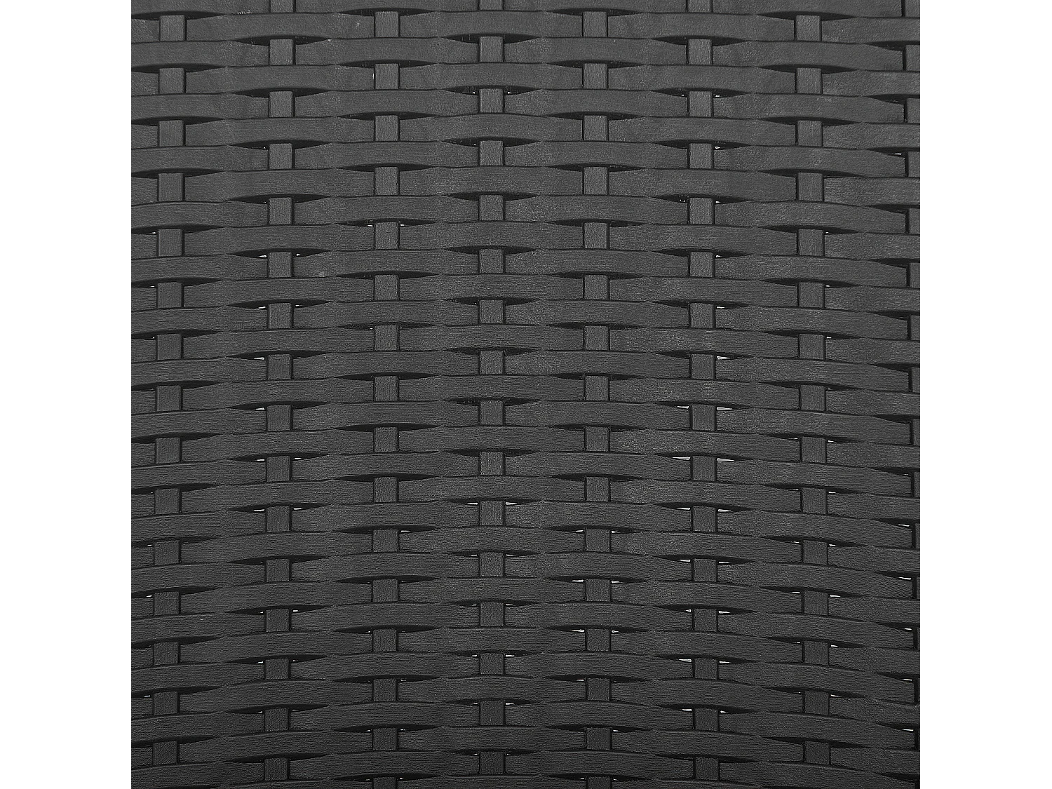 Set van 2 tuinstoelen FOSSANO Synthetisch materiaal Grafietgrijs