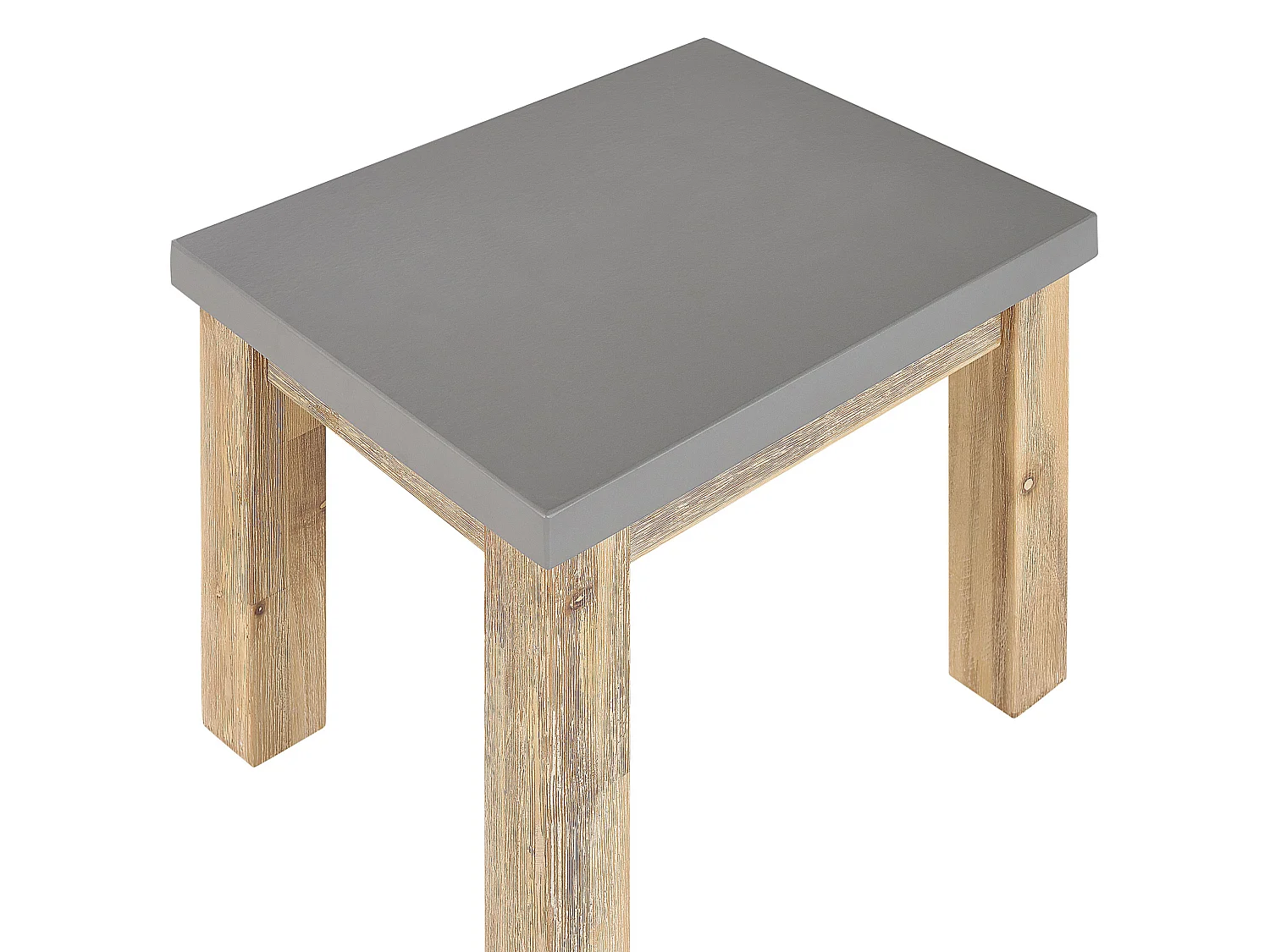 Lot de 2 chaises de jardin OSTUNI Béton Gris