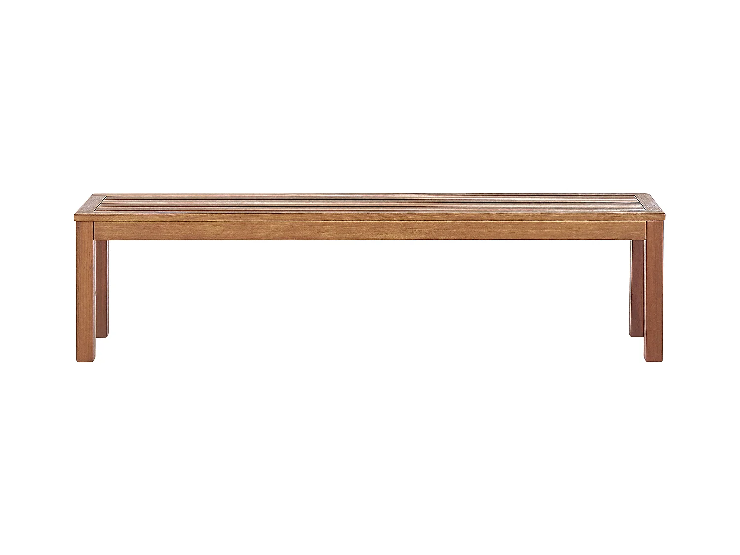 Banc de jardin MONSANO 170 cm Bois d'eucalyptus Marron
