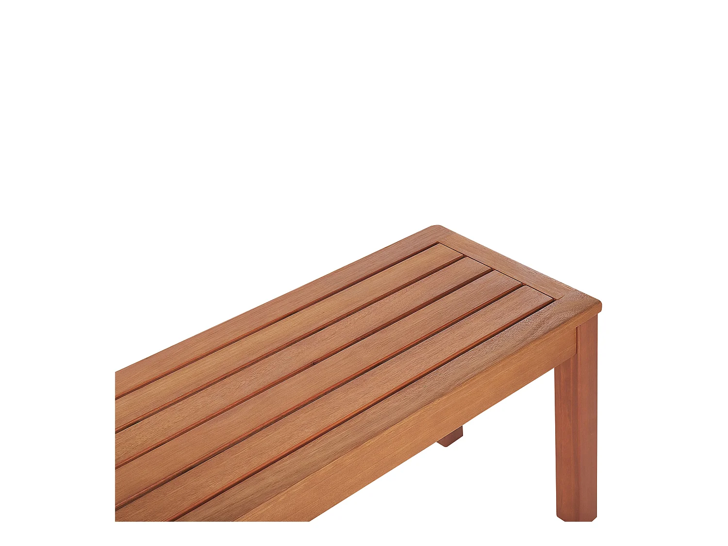 Banc de jardin MONSANO 170 cm Bois d'eucalyptus Marron