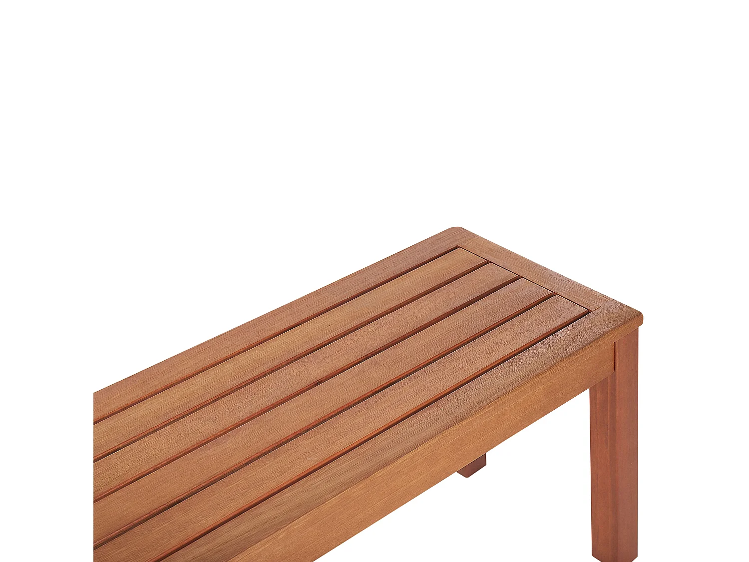 Banc de jardin MONSANO 170 cm Bois d'eucalyptus Marron