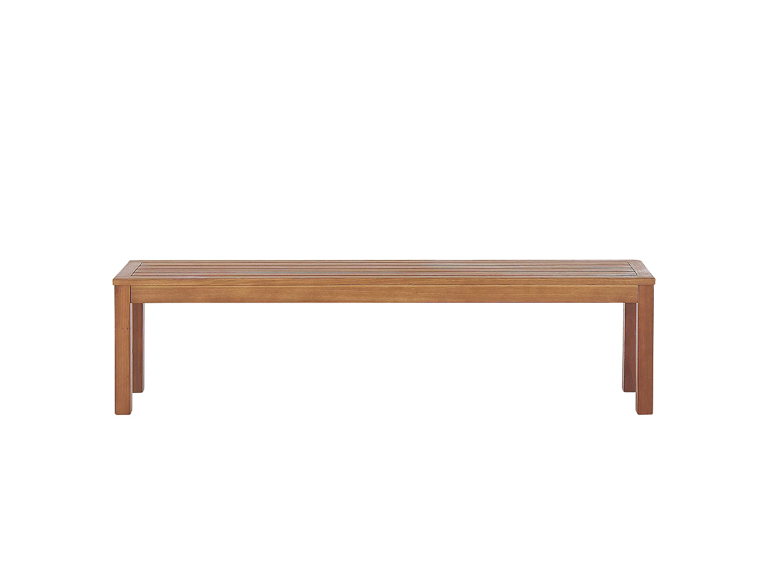 Banc de jardin MONSANO 170 cm Bois d'eucalyptus Marron