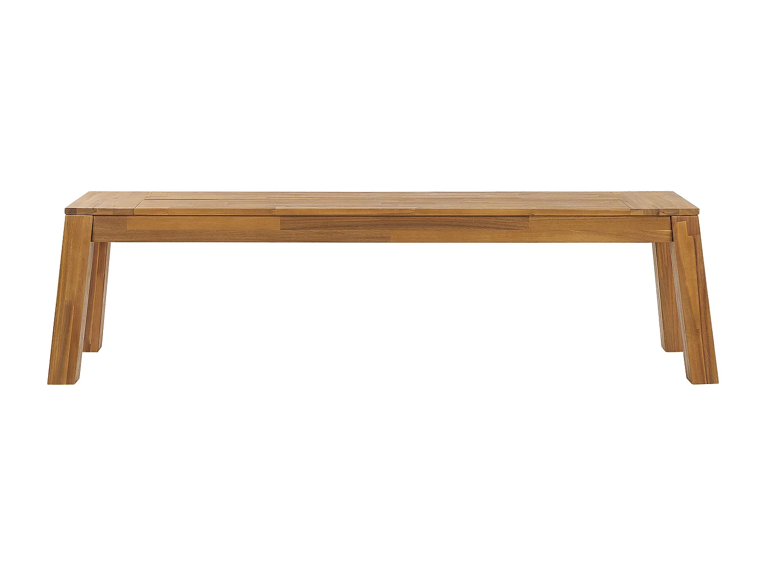 Panchina da giardino LIVORNO 169 cm Legno d'acacia Marrone