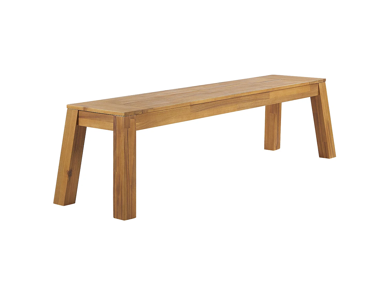 Gartenbank LIVORNO 169 cm Akazienholz Braun