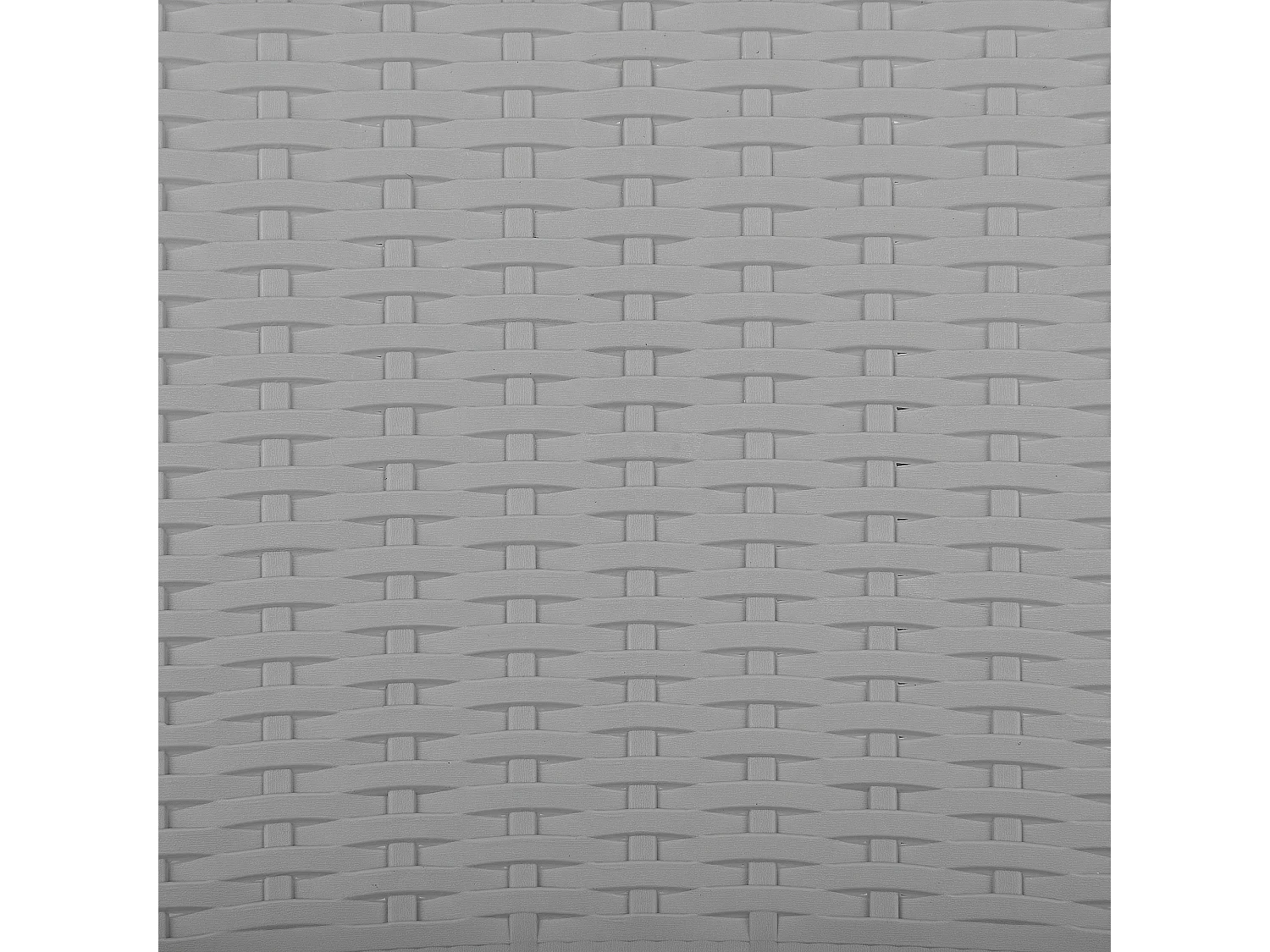 Set di 2 sedie da giardino FOSSANO Materiale sintetico Grigio chiaro