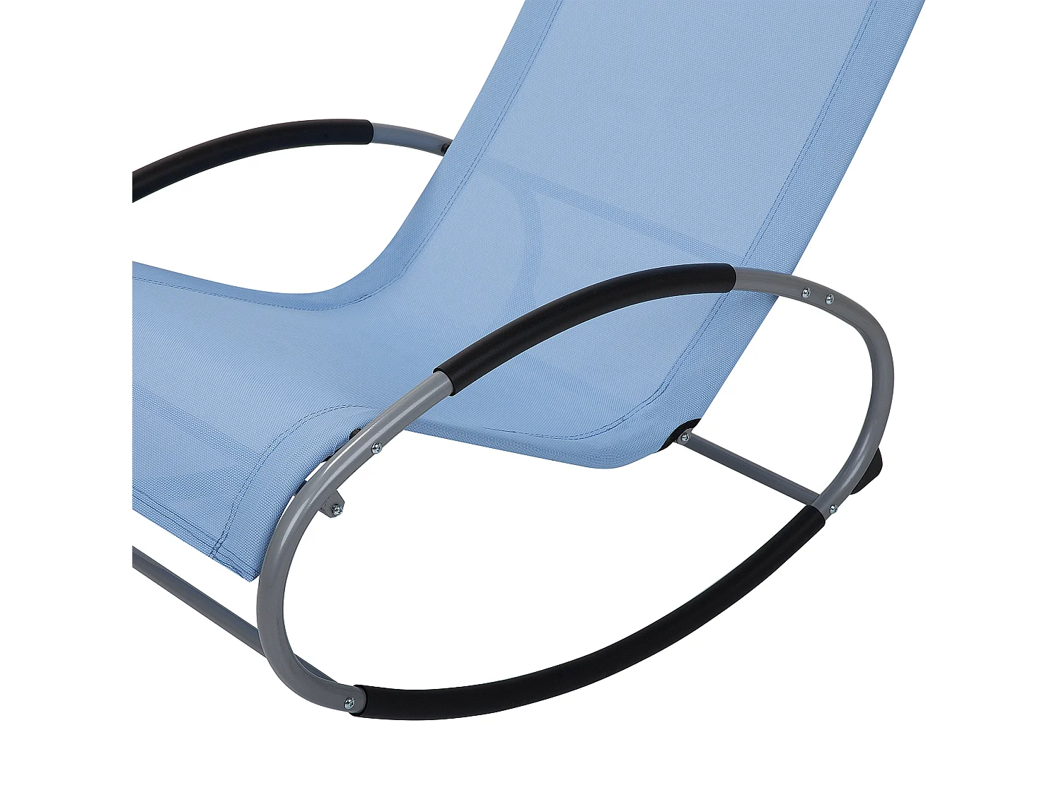 Transat à bascule CAMPO Tissu Bleu