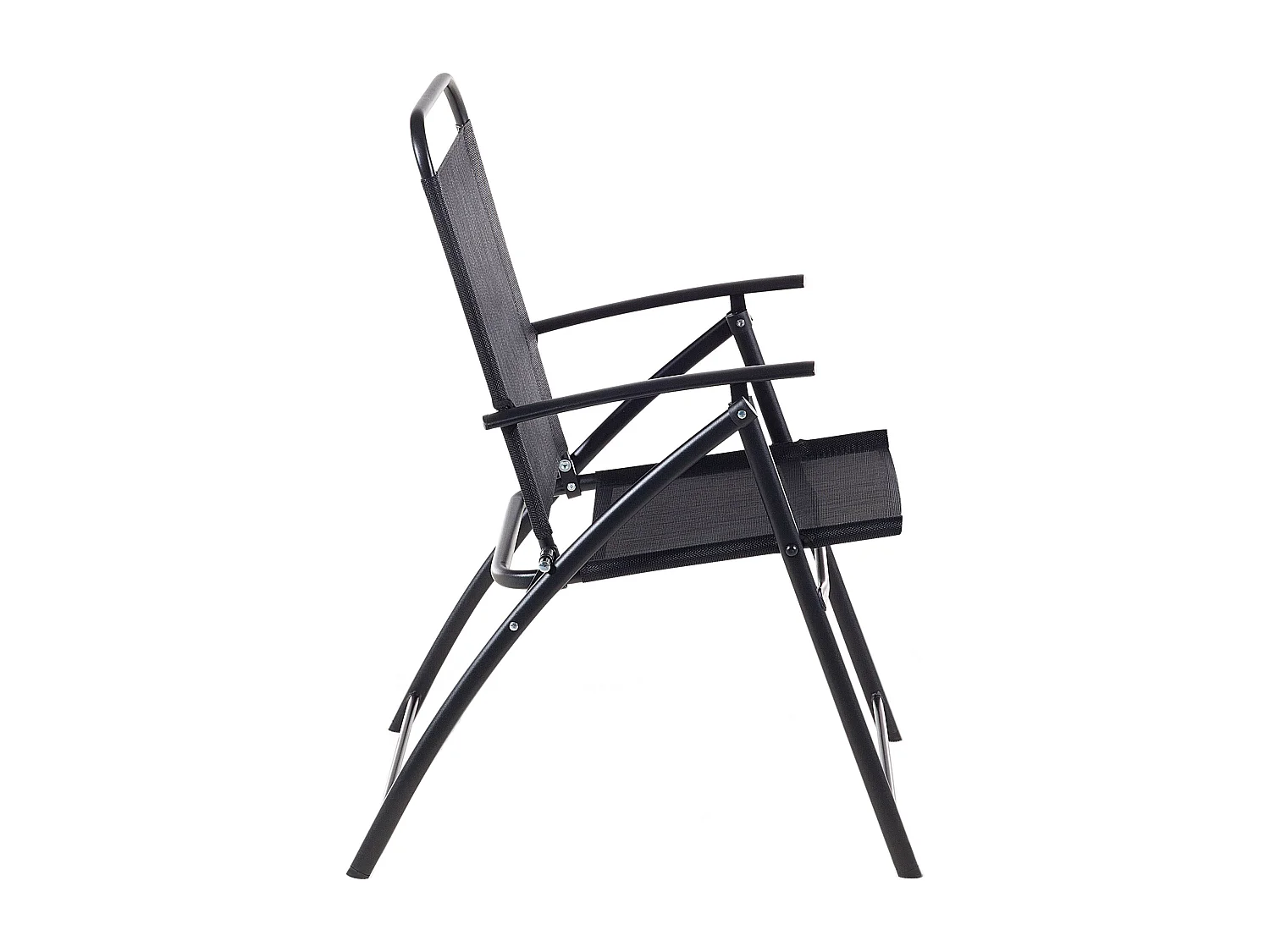 Set van 6 tuinstoelen LIVO Metaal Zwart