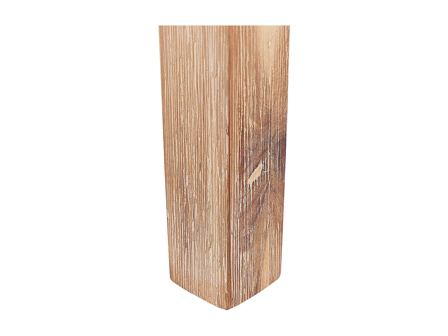 Gartenset Tisch 90x90 cm 4 Stühle grau Faserzement Akazienholz Rustikal Olbia