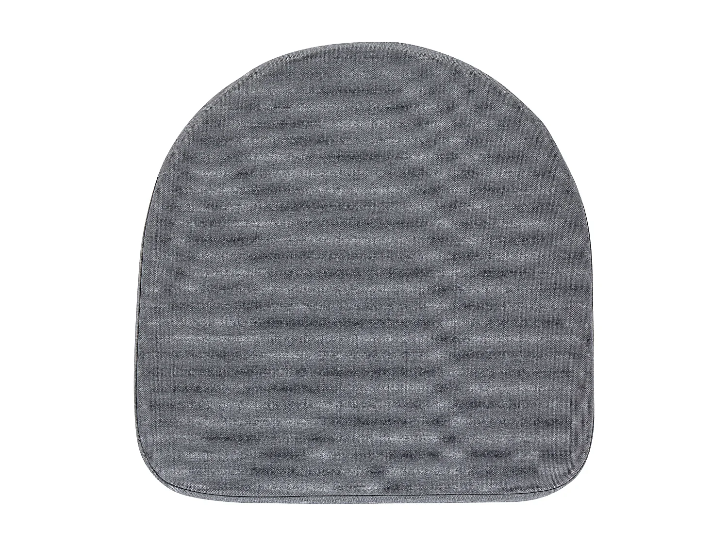 Salle à manger de jardin 4 places MILETO avec coussins Métal Gris