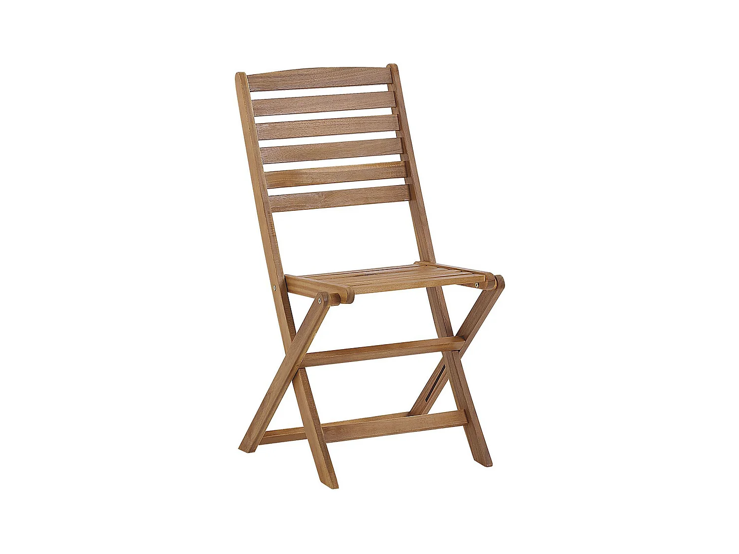 Salle à manger de jardin 6 places TOLVE Acacia Marron