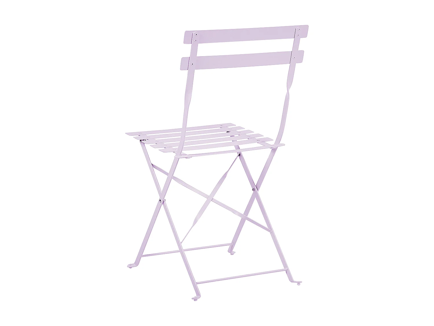 Ensemble pour bistro Pliant FIORI Métal Violet