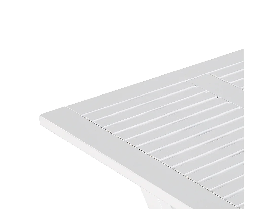 Bistro Set klappbar FIJI Holz Weiss